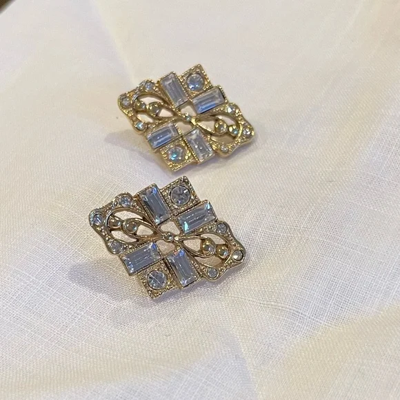 1928 retro design earrings - Picture 3 of 3